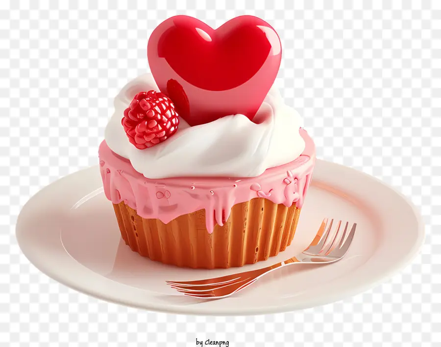 Postre De San Valentín，Magdalena PNG