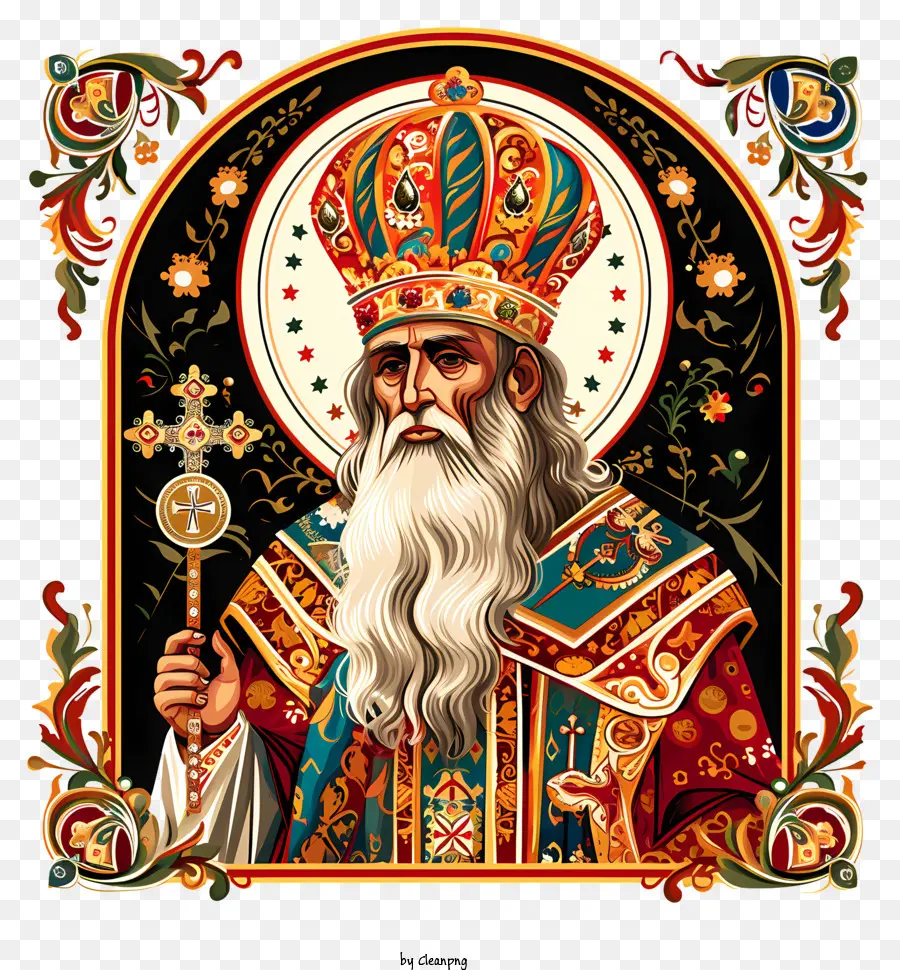 Año Nuevo Ortodoxo，Arte Religioso PNG