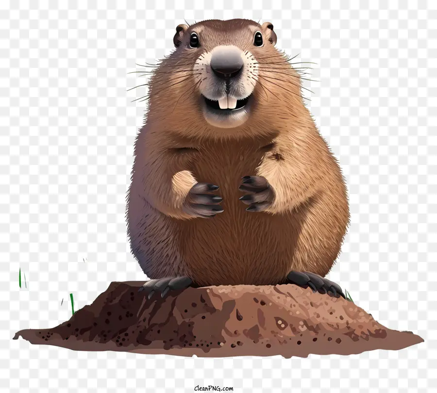 Emoji De Marmota，De La Marmota PNG