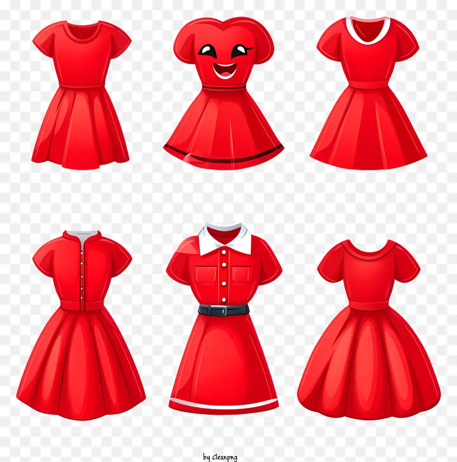 Usar Emoji Del Día Rojo，Vestidos Rojos PNG