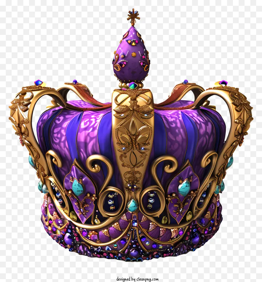 Mardi Gras Crown，Corona PNG