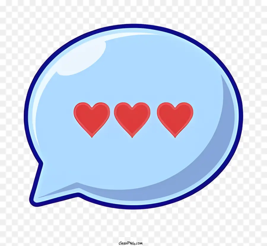 Corazones De Conversación，Símbolo En Forma De Corazón PNG