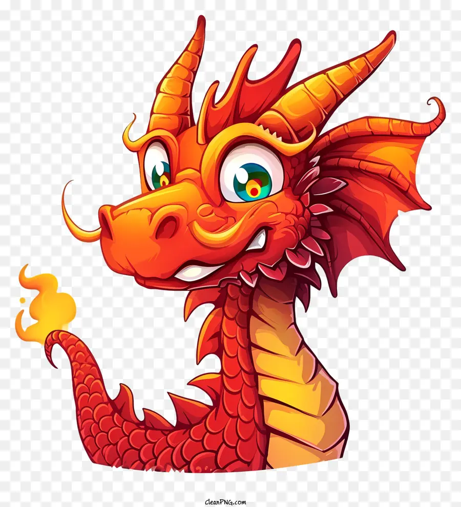 Emoji De Dragón，De Dibujos Animados Dragon PNG