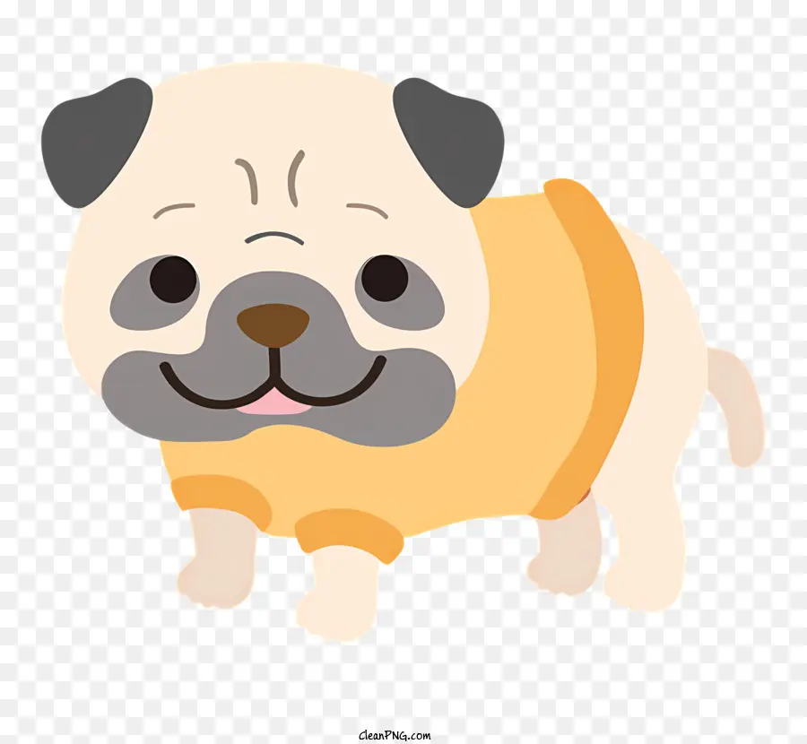 Prensas De Cachorro，Camisa Amarilla PNG