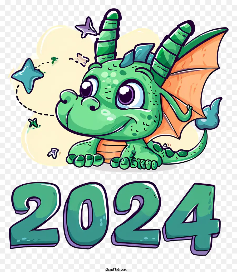Dragón Año Nuevo，Calendario 2024 PNG