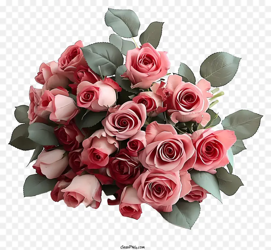 Grupo Plano De San Valentín Rose，Rosas De Color Rosa PNG