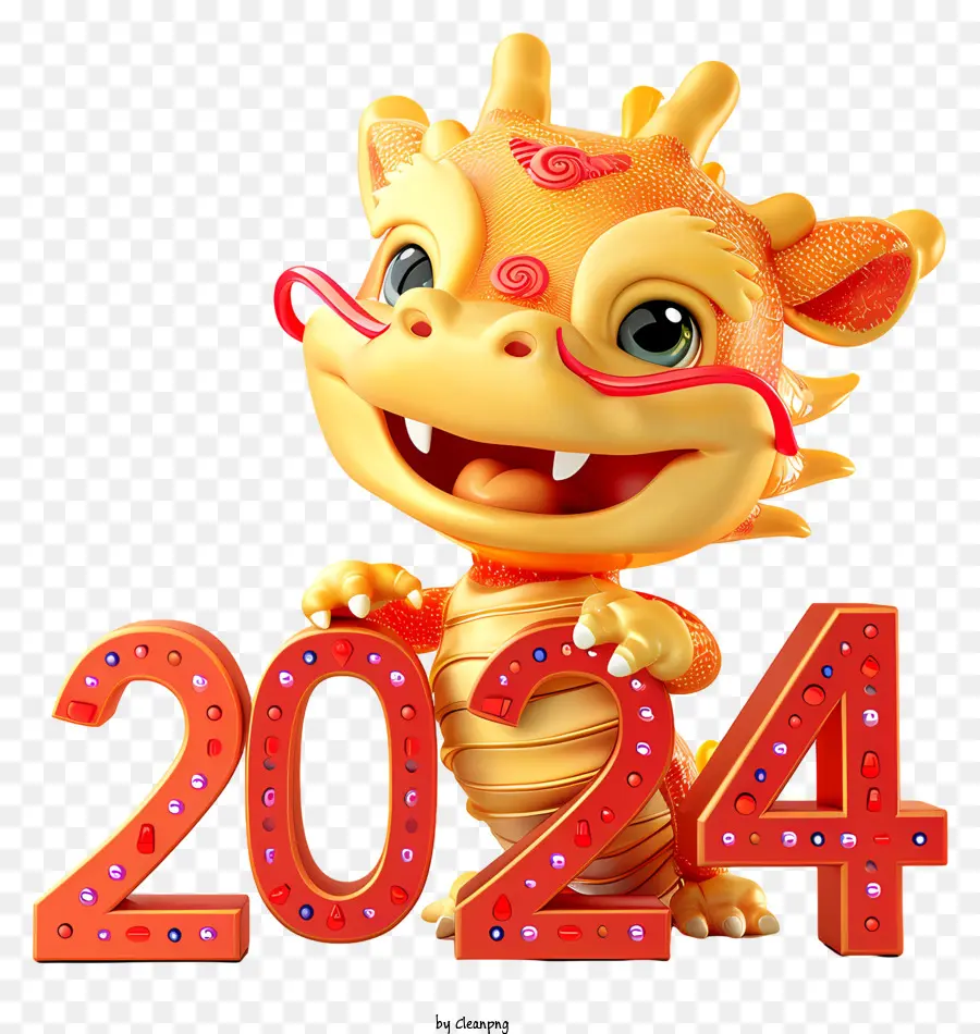 Dragón Año Nuevo，De Dibujos Animados Dragon PNG