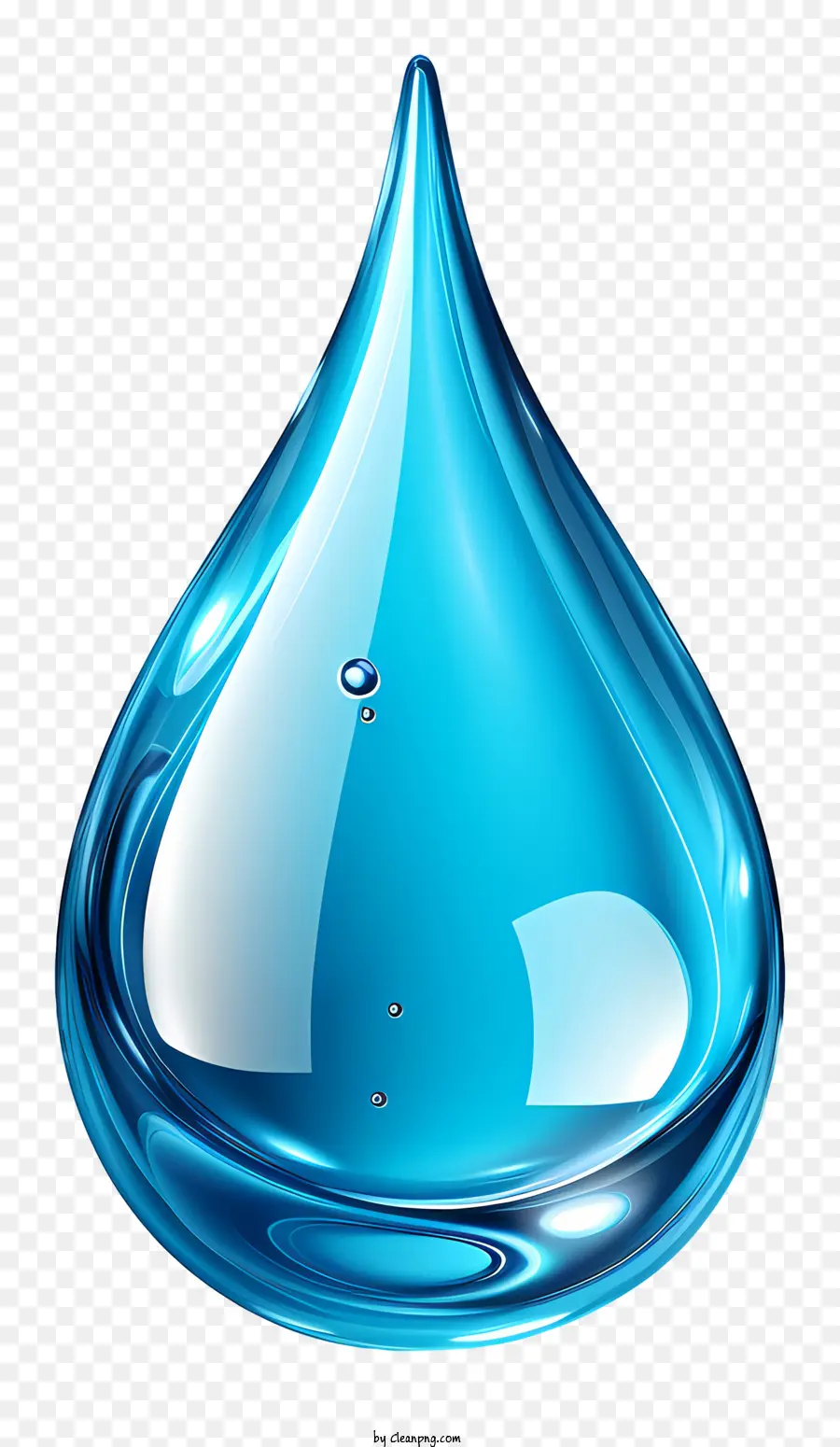 Gota De Agua Plana，Gota De Agua PNG