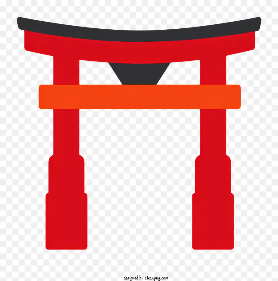 Puerta Roja De Torii，Puerta Japonesa Tradicional PNG