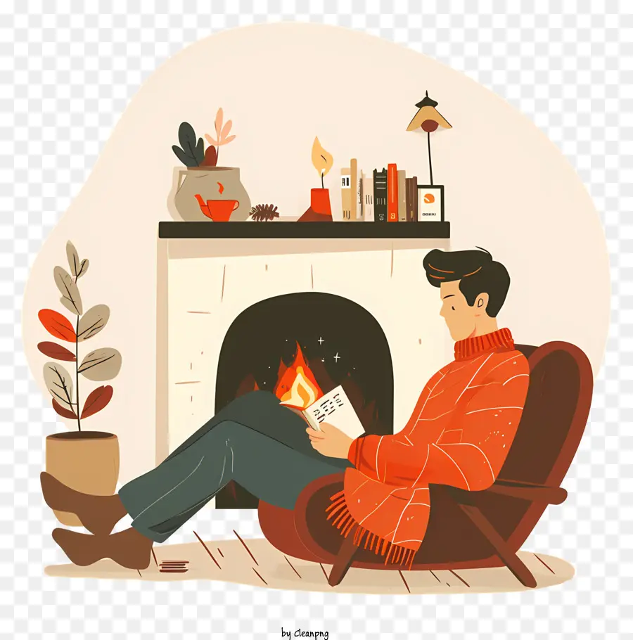 Hygge Vida，La Lectura PNG