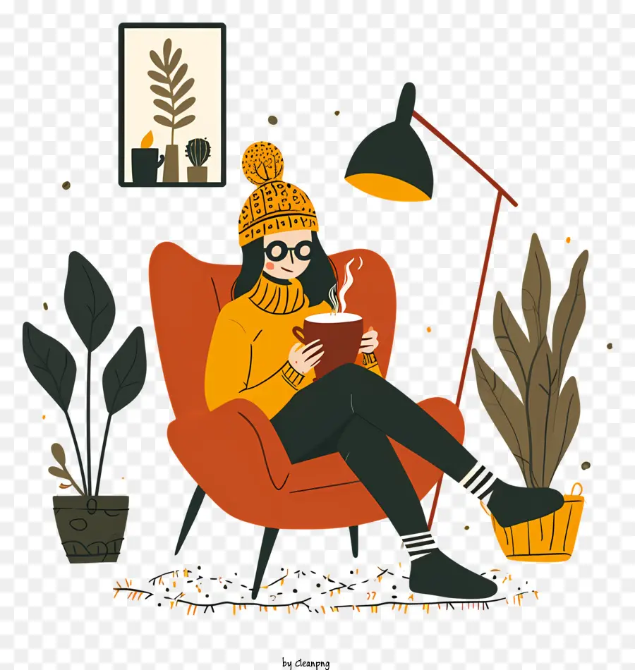 Hygge Vida，Mujer PNG