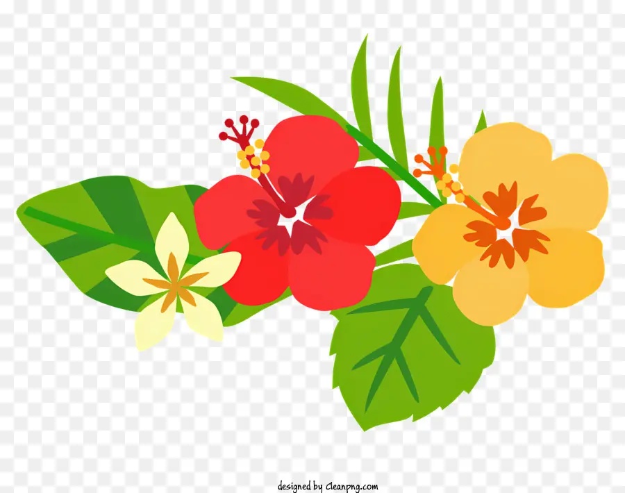 Icono，Flores Coloridas PNG