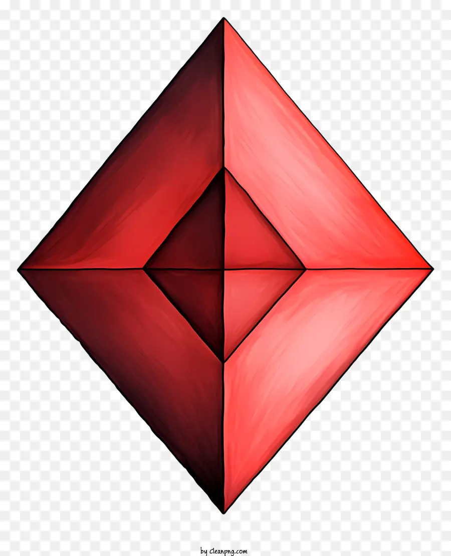 Flecha Roja De Acuarela，Triángulo Rojo PNG