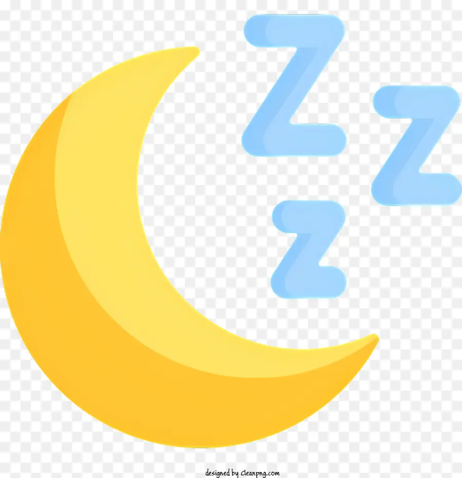 Día Mundial Del Sueño，Luna Azul Y Zzz PNG