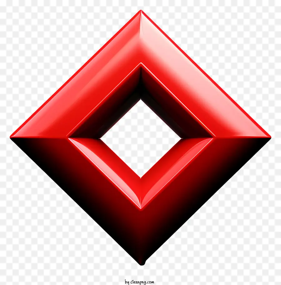 Flecha Roja，Forma Geométrica Roja PNG