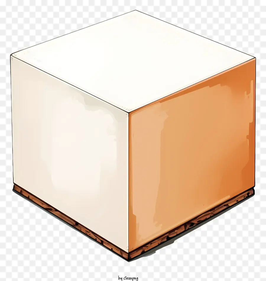 Maqueta De Caja Dibujada A Mano，Cubo PNG