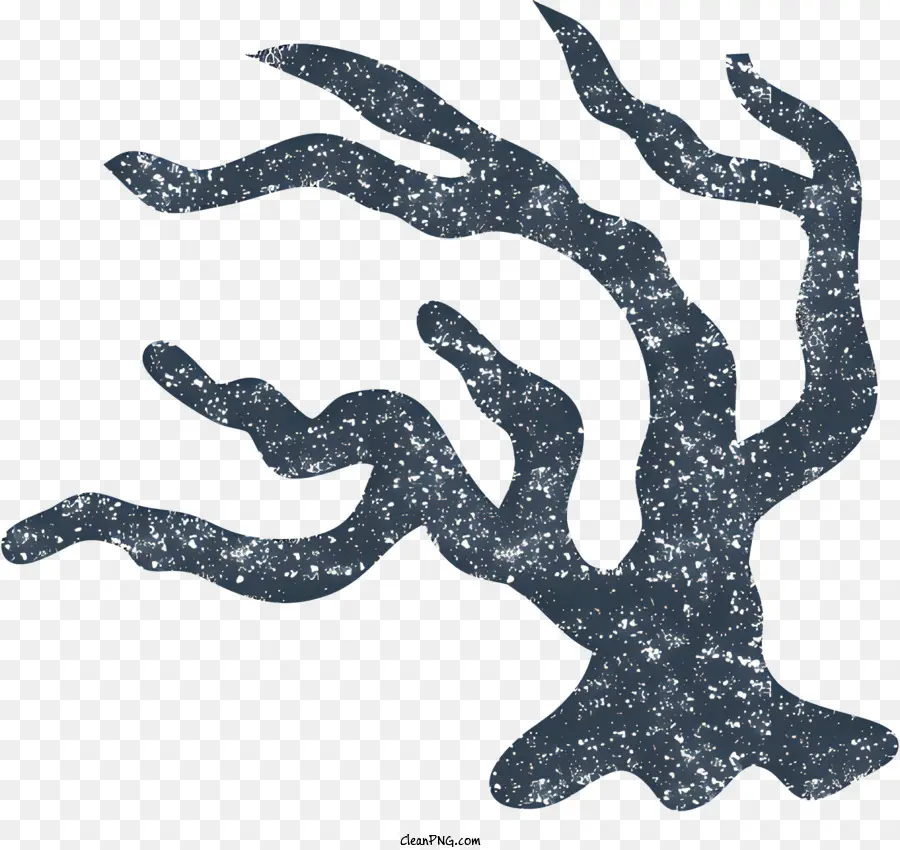 Icono，árbol Negro PNG