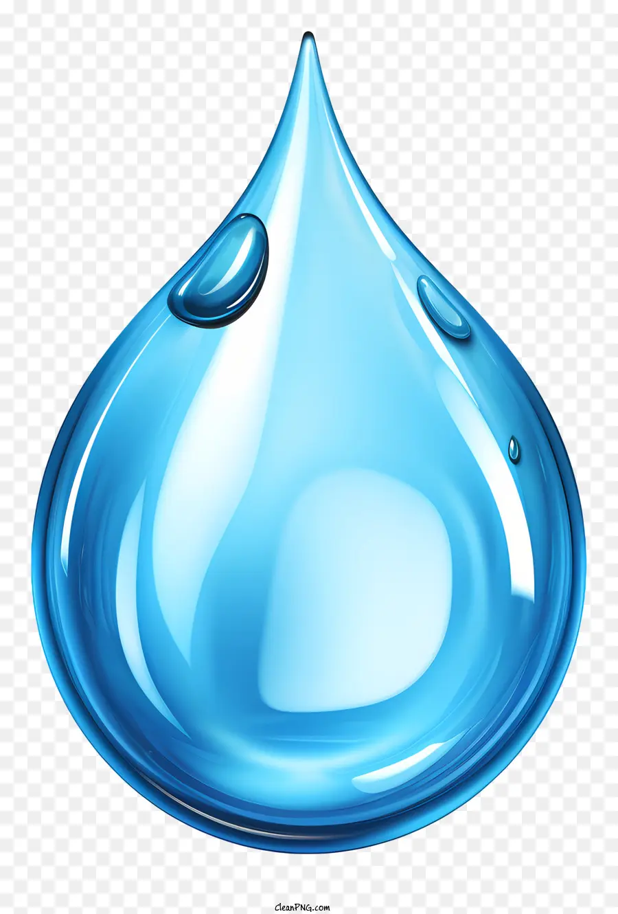 Gota De Agua Plana，Gota De Agua PNG