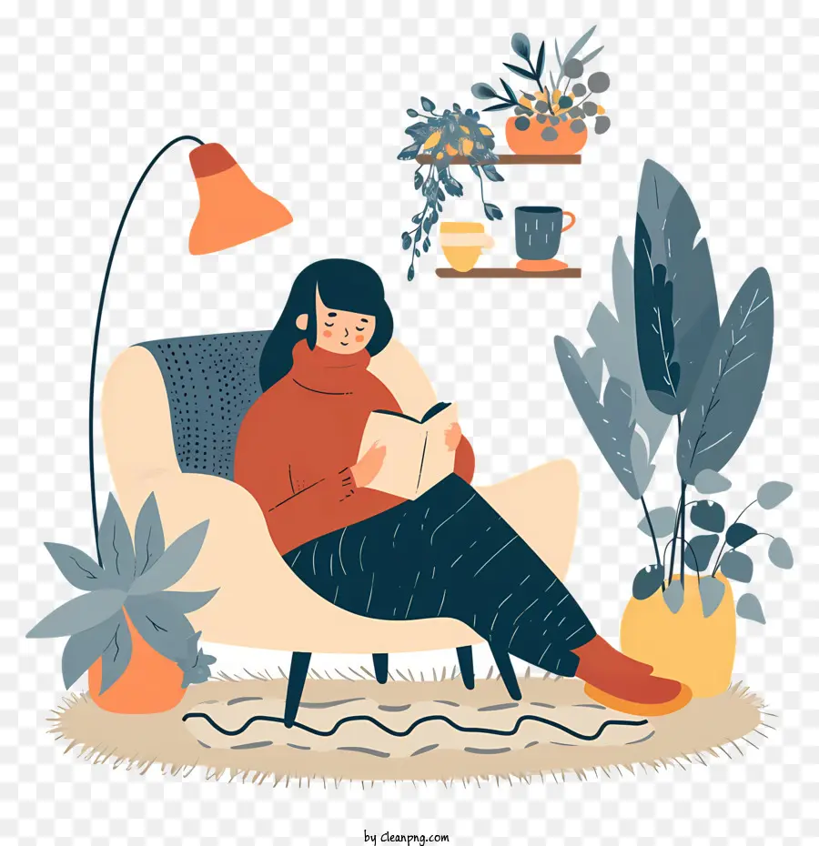 Hygge Vida，Caricatura PNG