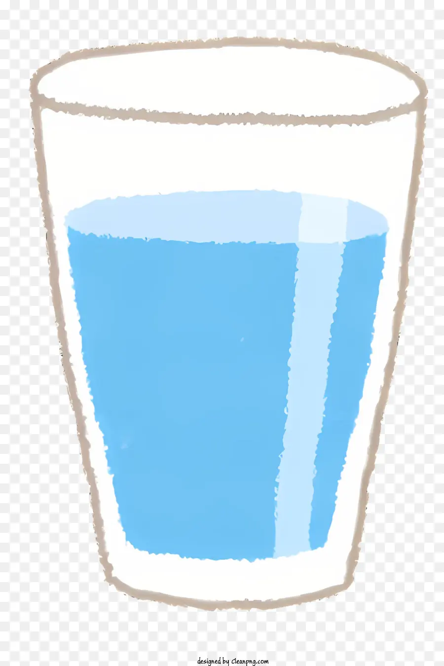 Vidrio，Líquido Azul PNG