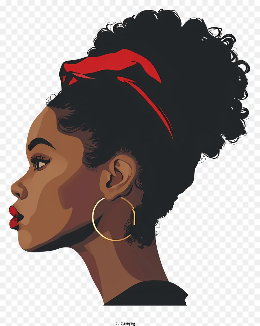 Mes De La Historia Negra，Peinado Afro PNG