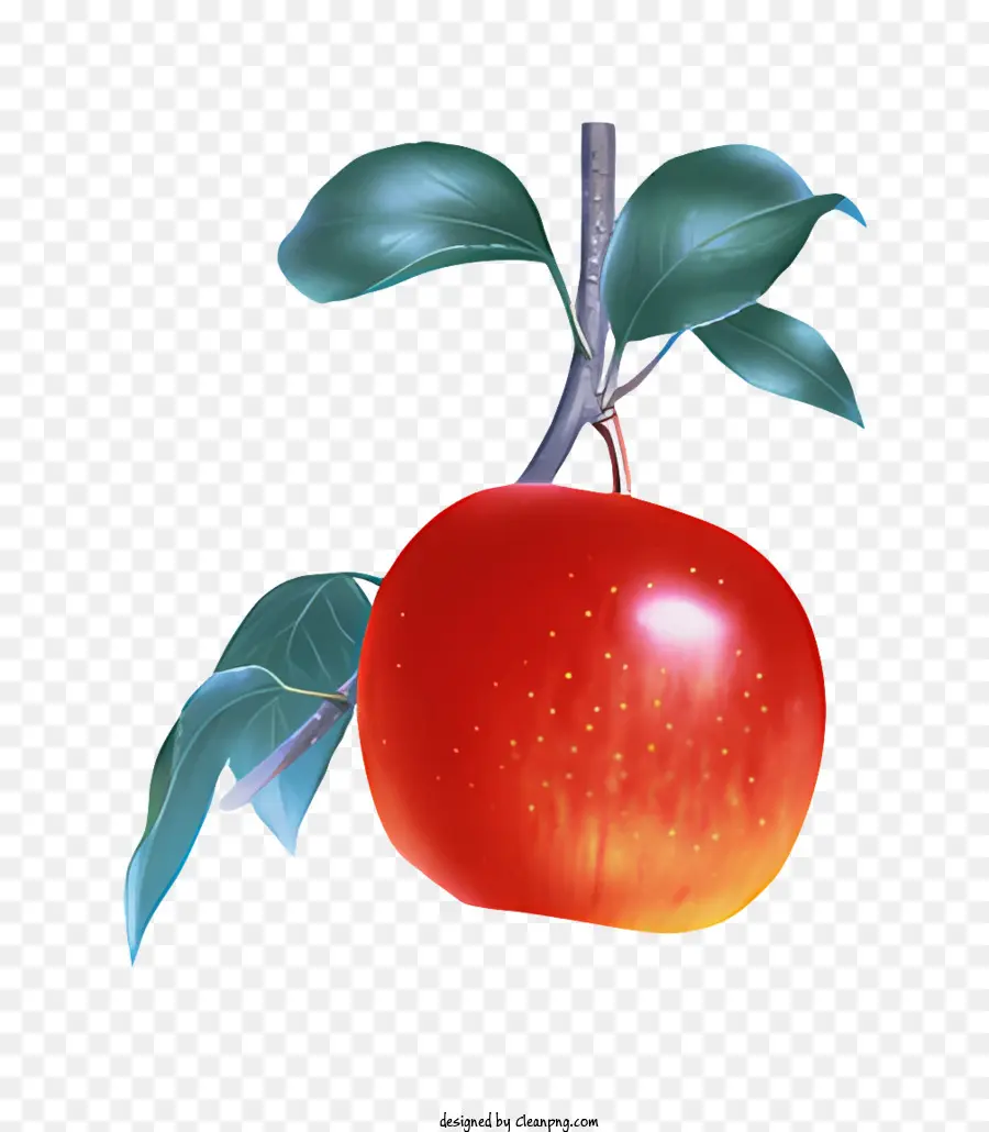 Fruta，Manzana Roja PNG