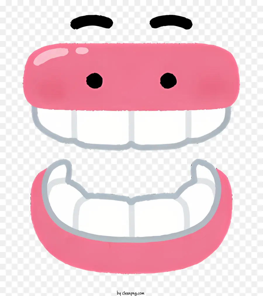 Cara Sonriente，Los Dientes PNG