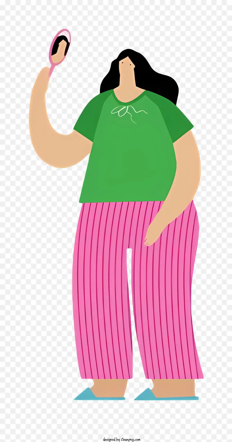 Cuerpo Gordo，Mujer De Dibujos Animados PNG