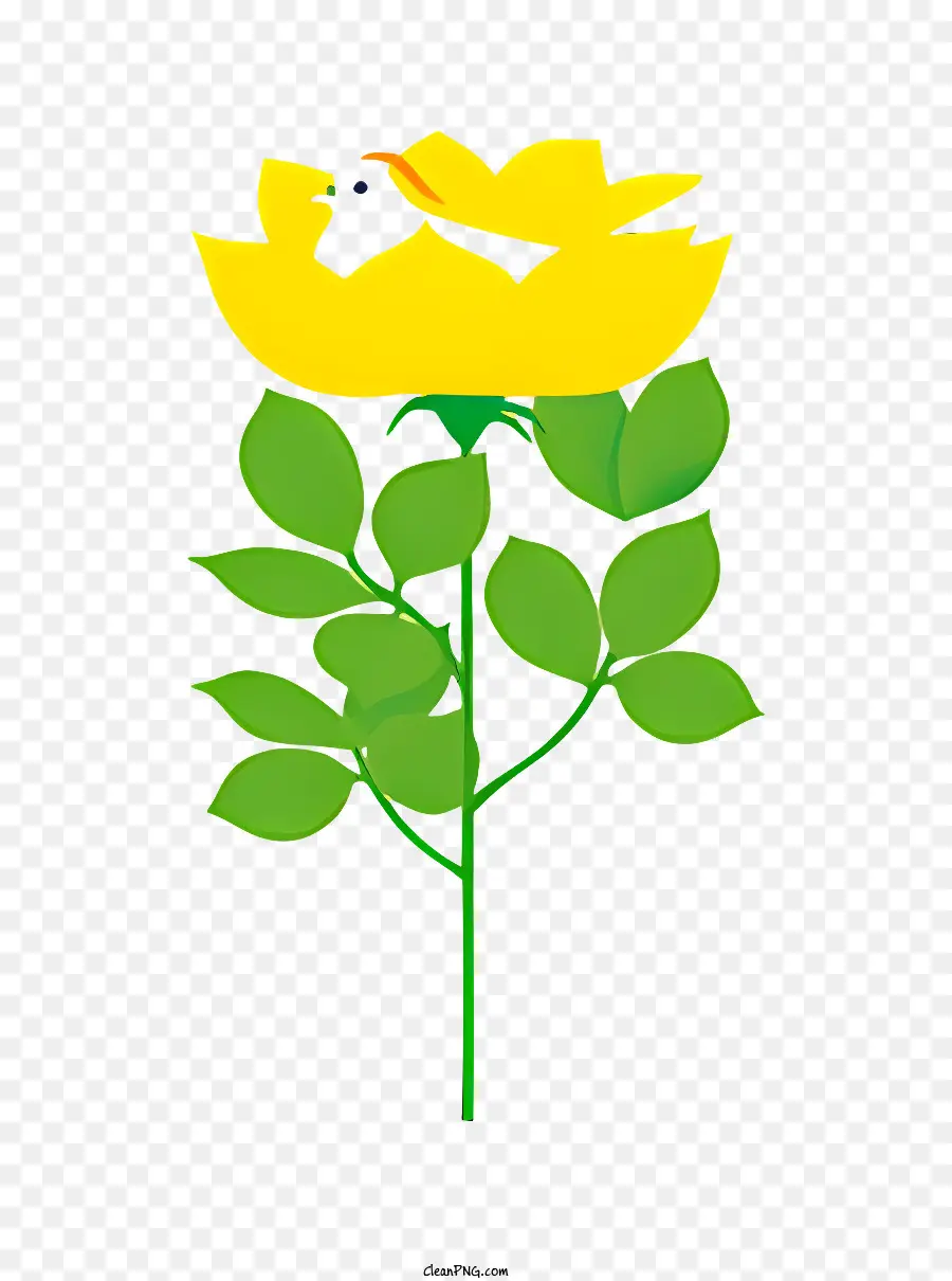 Icono，Flor Amarilla PNG