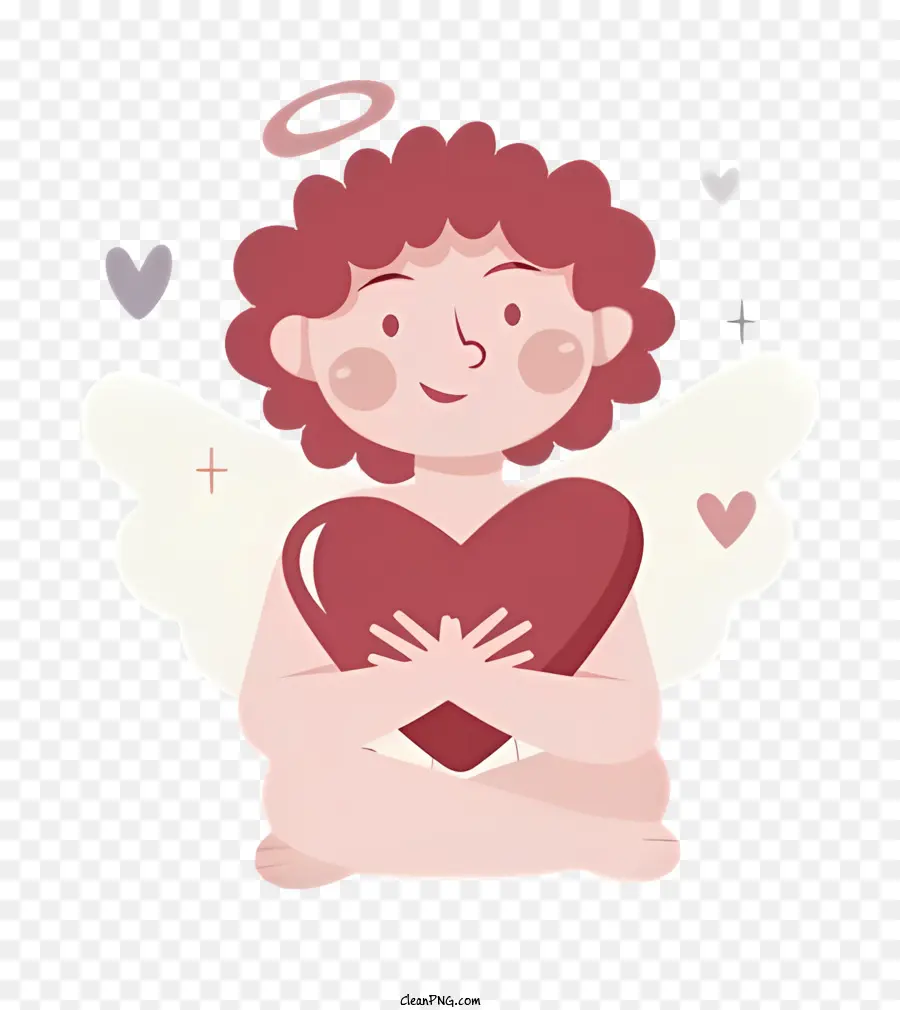 Dibujos Animados De Cupido，Ángel PNG