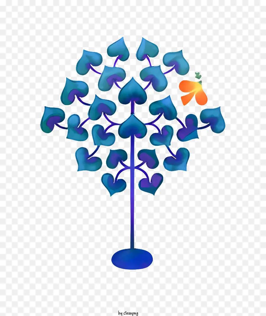 Icono，árbol Del Corazón PNG