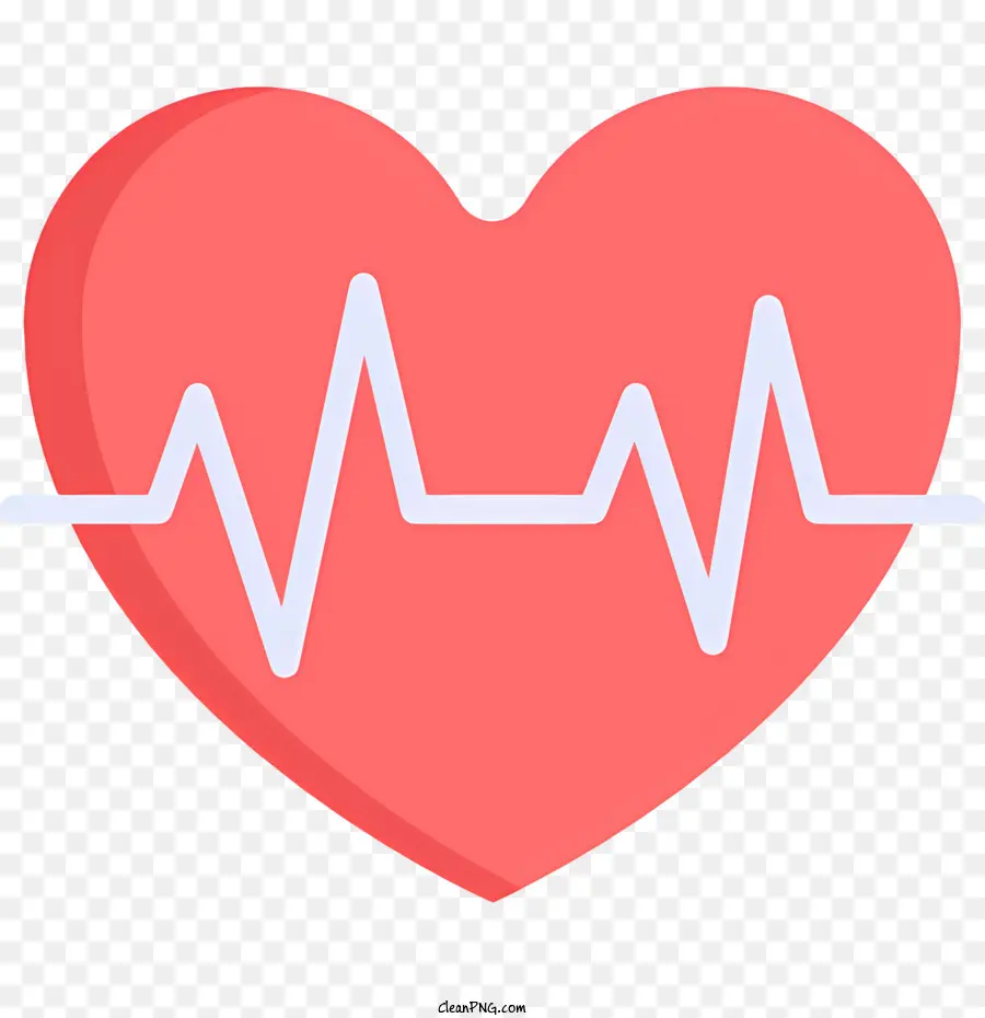 Corazón Emoji，La Frecuencia Cardíaca PNG