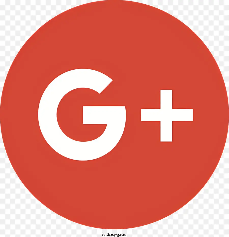 Icono De Google，Botón Rojo PNG