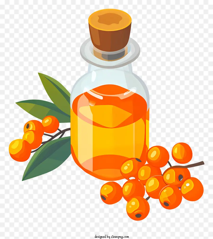 Aceite Seabuckthorn，El Aceite De Naranja PNG