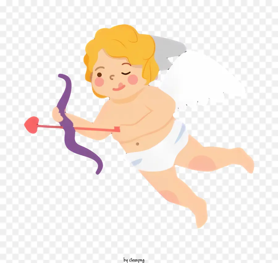 Cupido De Dibujos Animados，Cupido PNG