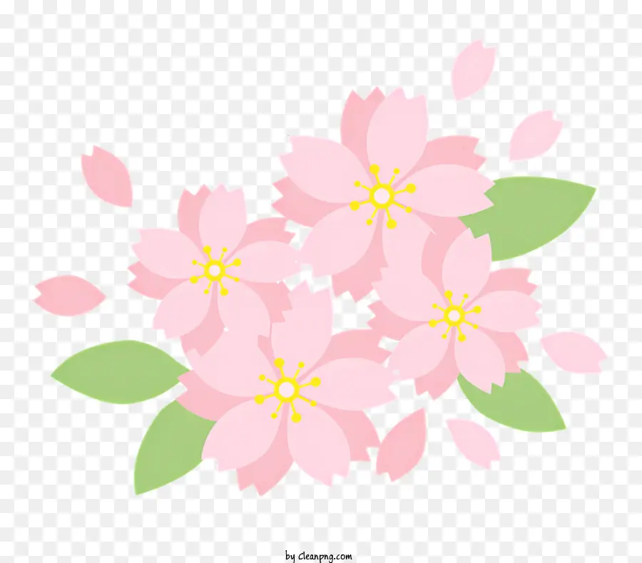 La Primavera，Flores De Cerezo PNG