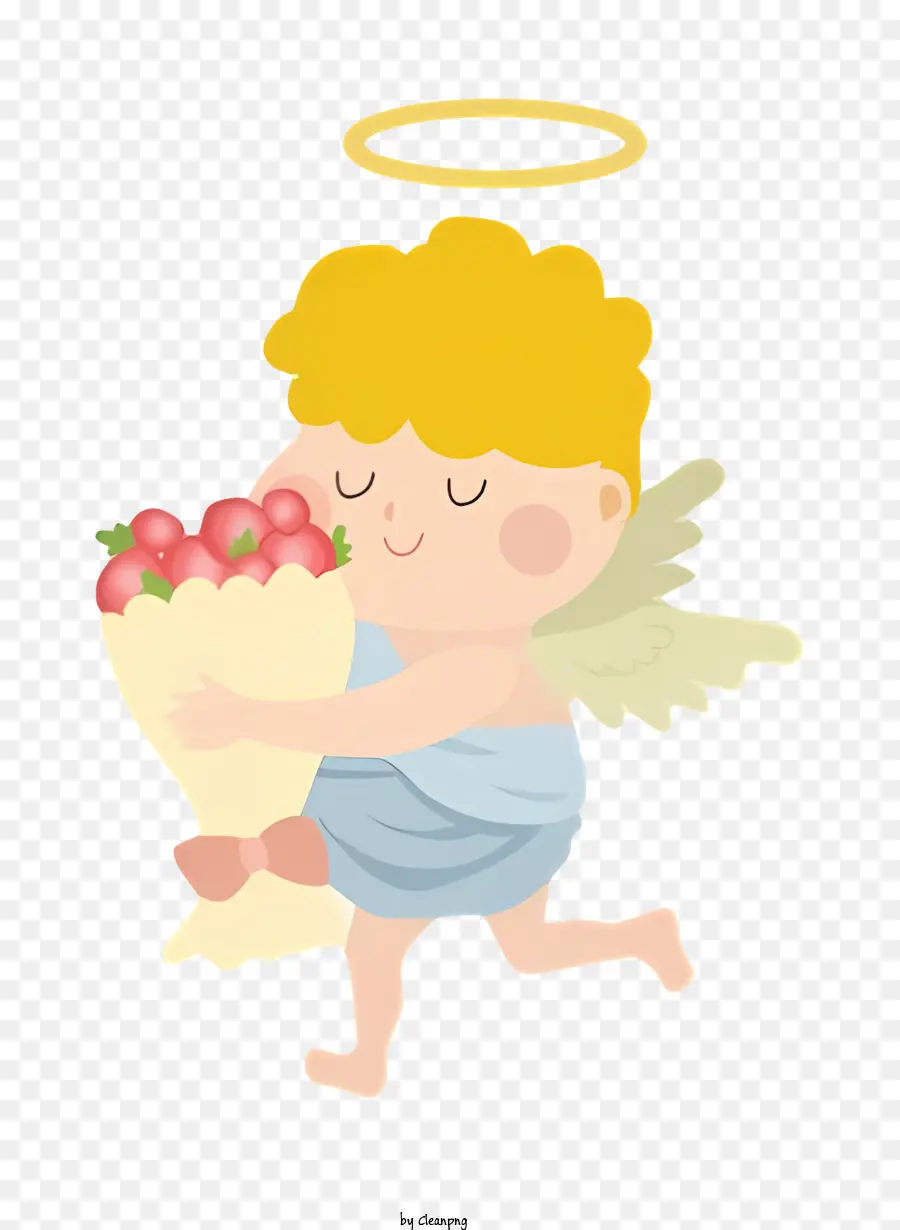 Dibujos Animados De Cupido，Disfraz De Ángel PNG