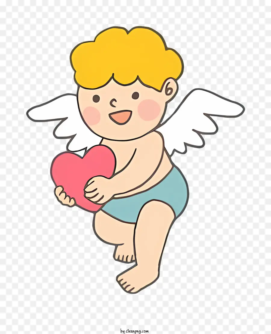 Cupido，Cupido Con Corazon PNG