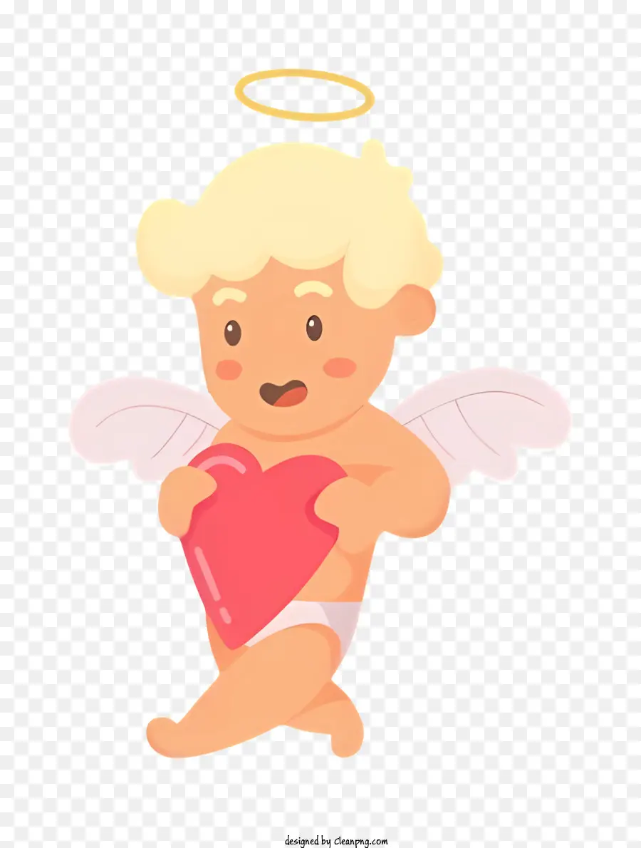 Dibujos Animados De Cupido，Lindo ángel PNG