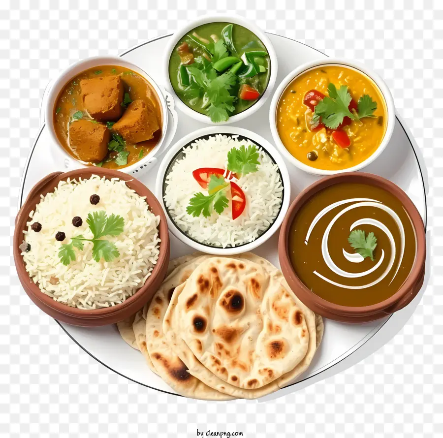 Psd 3d India Cuisine，Plato PNG