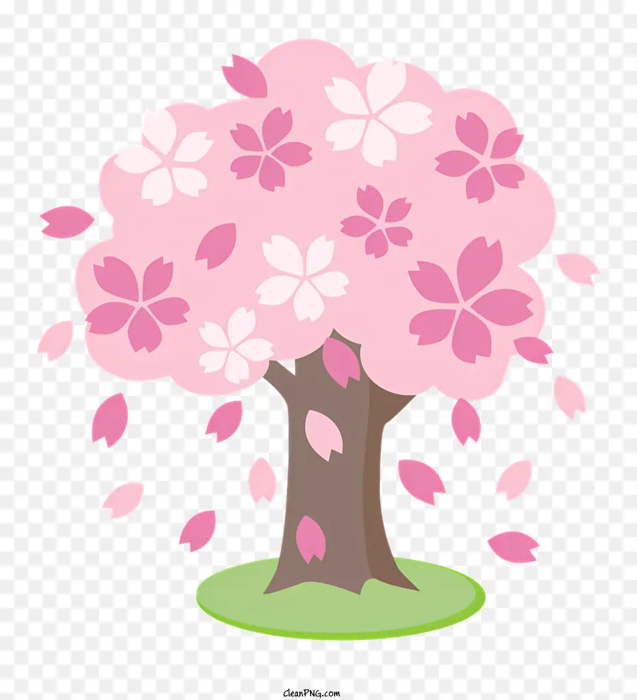 Primavera，Árbol De Cerezo En Flor PNG