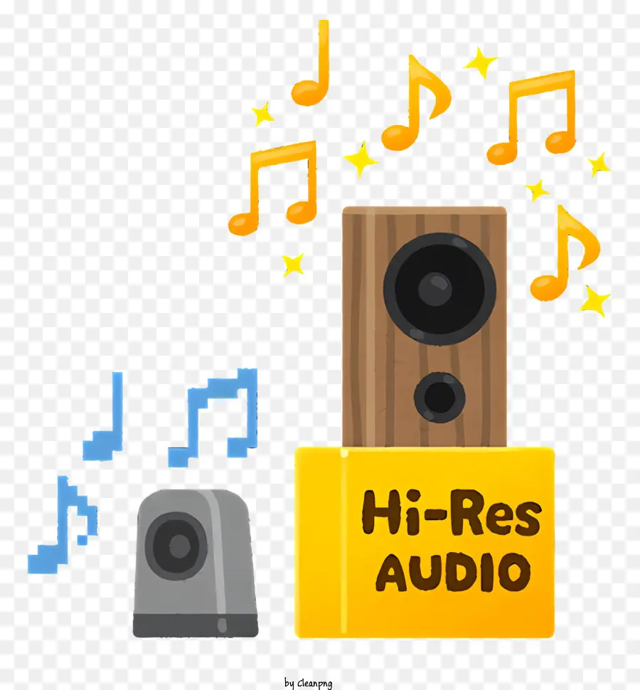 Icono，Altavoces De Audio De Alta Resolución PNG