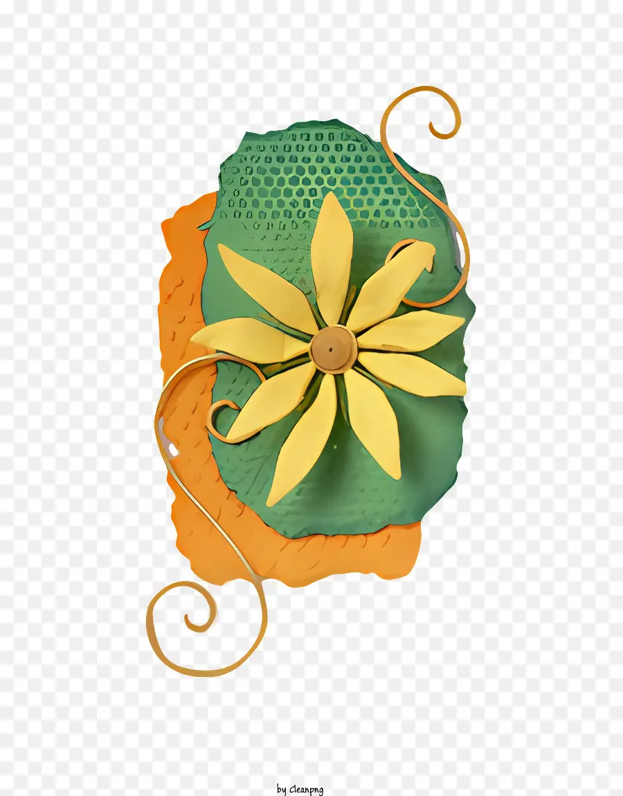 Flor，Flor Amarilla PNG