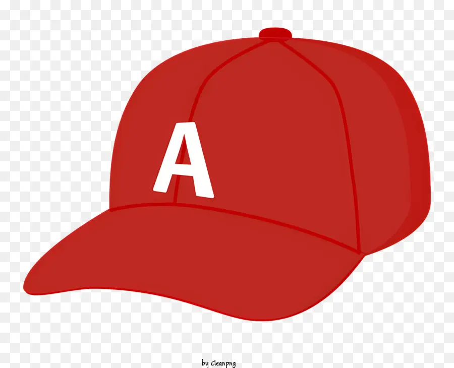 Gorra De Béisbol Roja，Carta De Un PNG