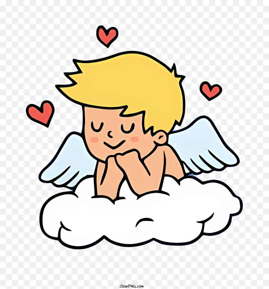 Cupido，Lindo Personaje De Dibujos Animados PNG