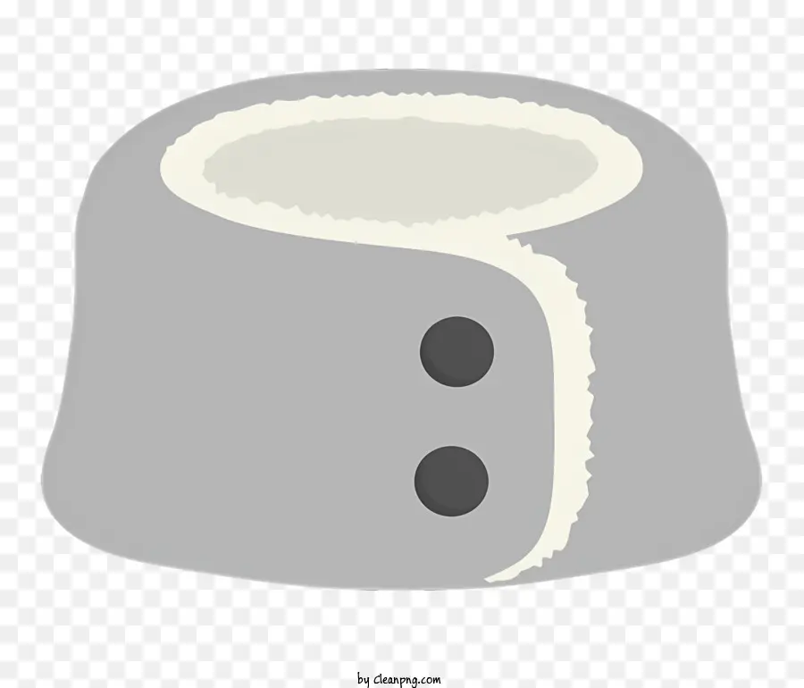 Icono，Gorro De Invierno Gris PNG