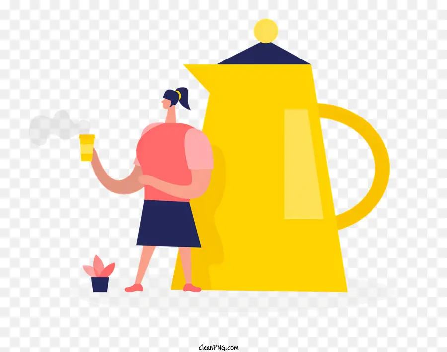 Café，Cafetera PNG