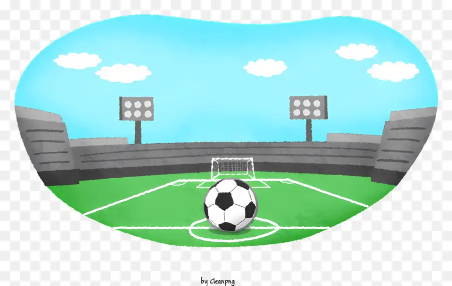 Soccer，Estadio De Fútbol PNG