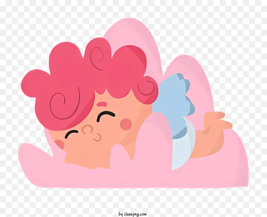Cupido，Bebé Durmiendo PNG