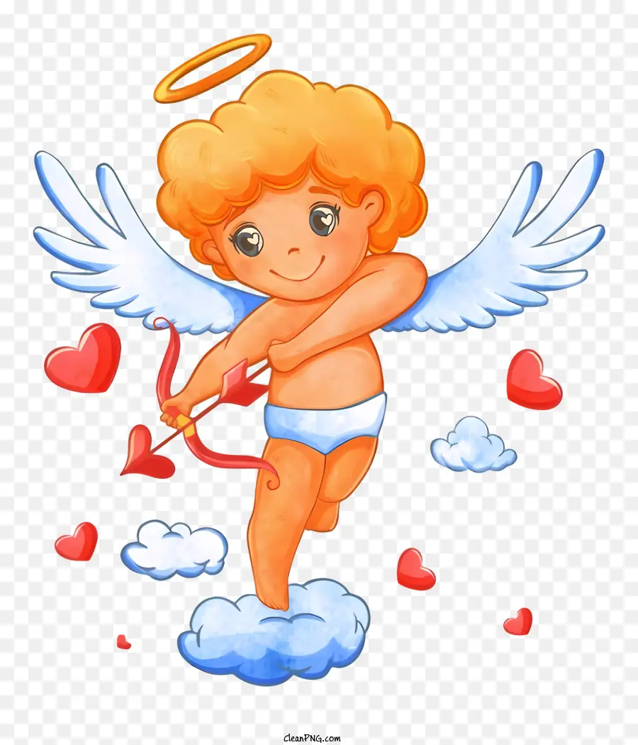 Cupido，De Dibujos Animados De ángel PNG